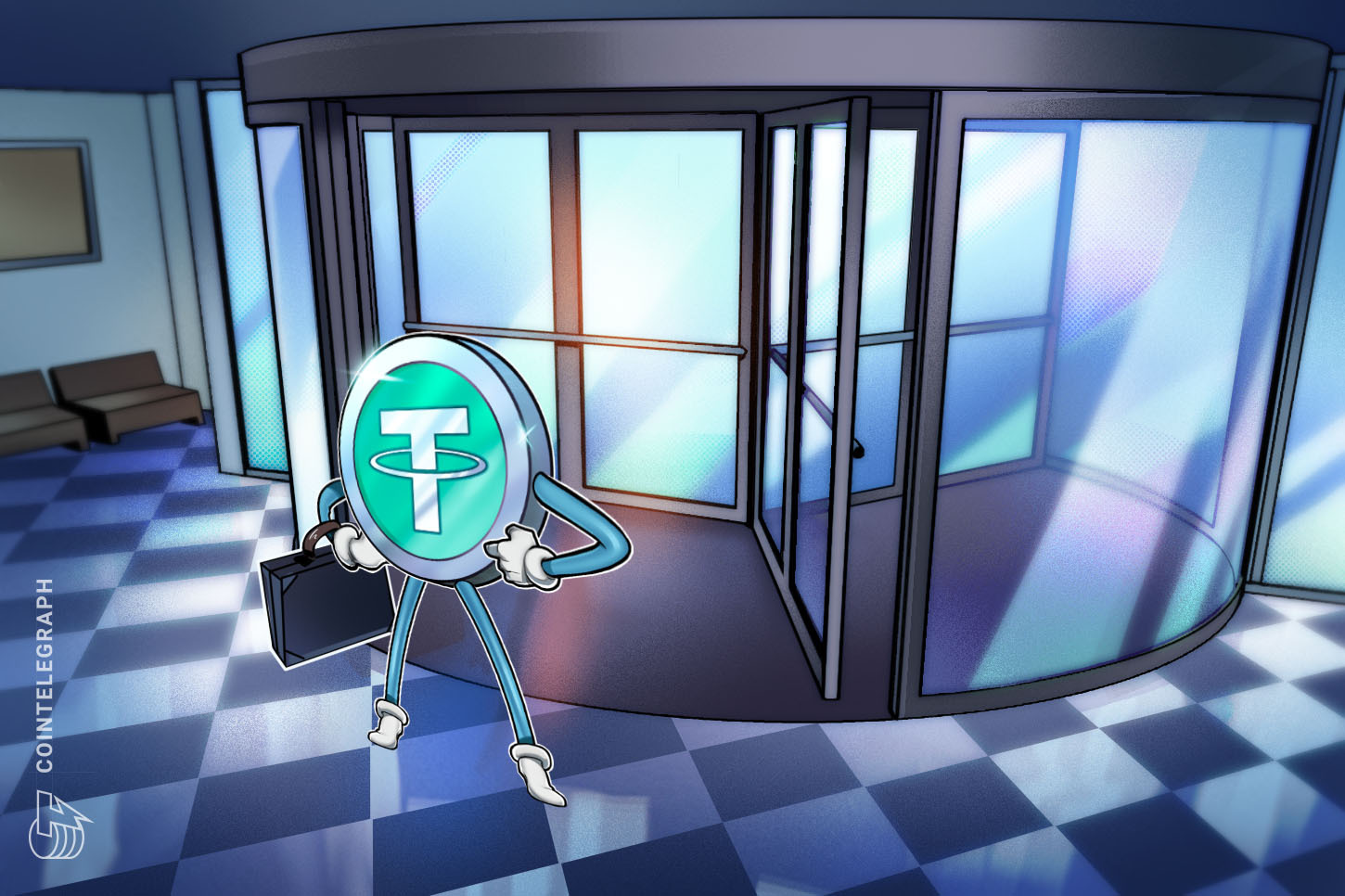 bank-building-hall-entrance-revolving-doorsthreetether