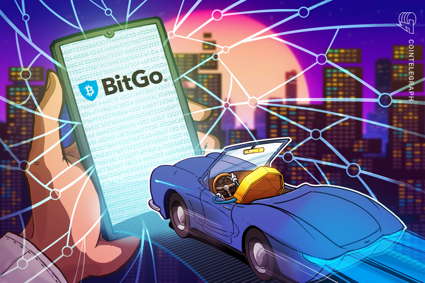 car-exchange-smartphone-blockchain-bitgo