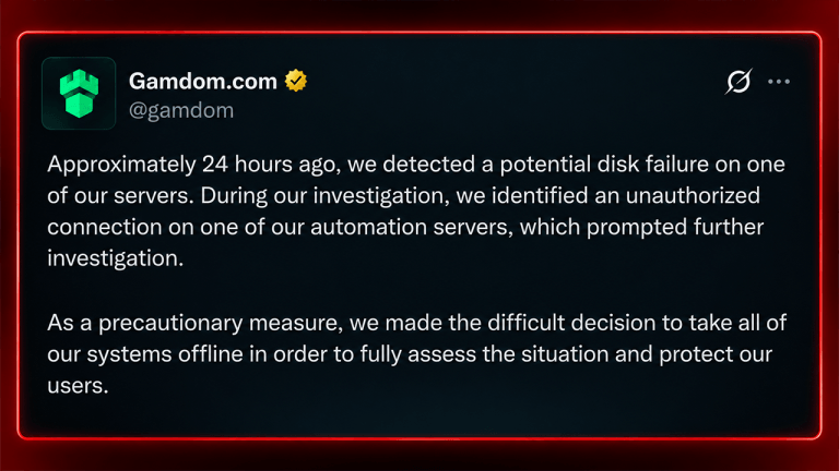crypto-casino-gamdom-goes-dark-after-a-3-million-wallet-hack-768x432-1