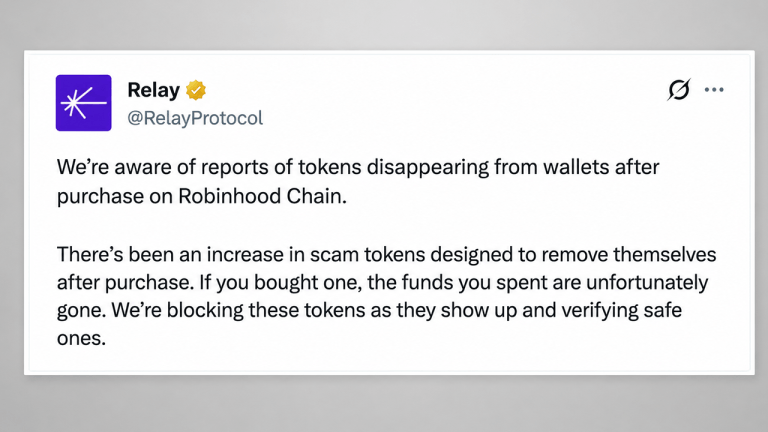 new-chain-hype-meets-old-scam-tactics-relay-protocol-warns-of-robinhood-chain-honeypot-coins-768x432-1