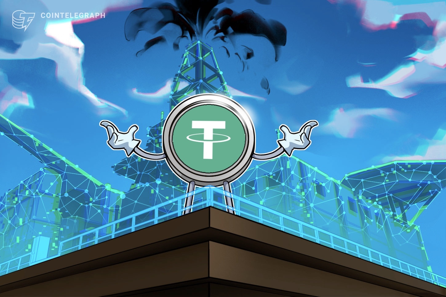 oil-tether-blockchain-sky-platform-production